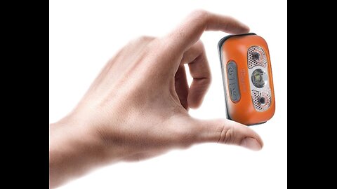 Mini Rechargeable LED Headlamp, with Wave Sensor Switch, Two Modes, Three Brightness
