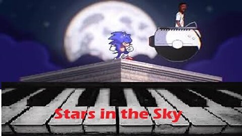 Sonic 2 Movie End credits Stars in the Sky Kid Cudi Piano