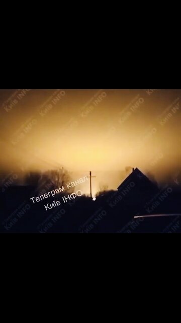 🇷🇺 🏹🎥 New footage of mass attacks on enemy targets in Fastiv, Kyiv region