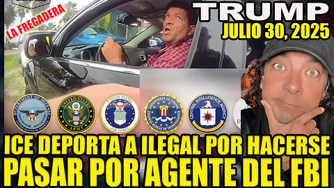 ICE DEPORTA A ILEGAL POR HACERSE PASAR POR AGENTE DEL FBI