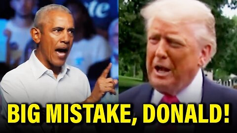 Trump OBAMA distraction BACKFIRES in MOST BRUTAL WAY
