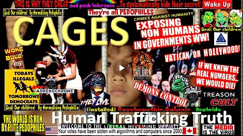 Cages - Epic Human Trafficking Truth (MyCatholicRedPill [Adrenochrome] compilation version)
