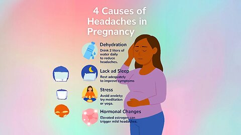 4 Causes of Headaches in Pregnancy & How to Find Relief