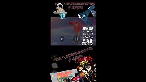 AXE MURDERING SPACE JESUS!