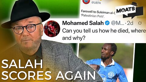 How, where and why? asks Mo Salah on the killing of 'Palestinian Pele'
			