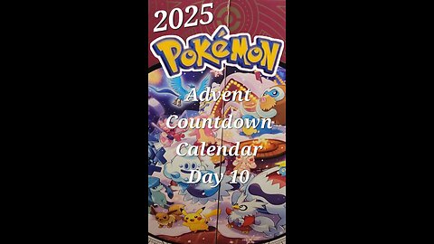 2025 Pokémon Advent Countdown Calendar Day 10