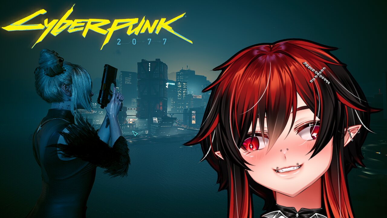 Cyberpunk 2077 #41 | Goth Vampire Femboy Vtuber