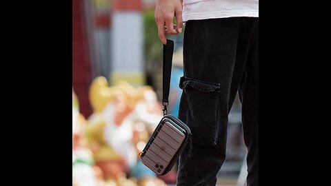 Portable Shockproof Storage Bag, for Phone, Earbuds, Cables & More