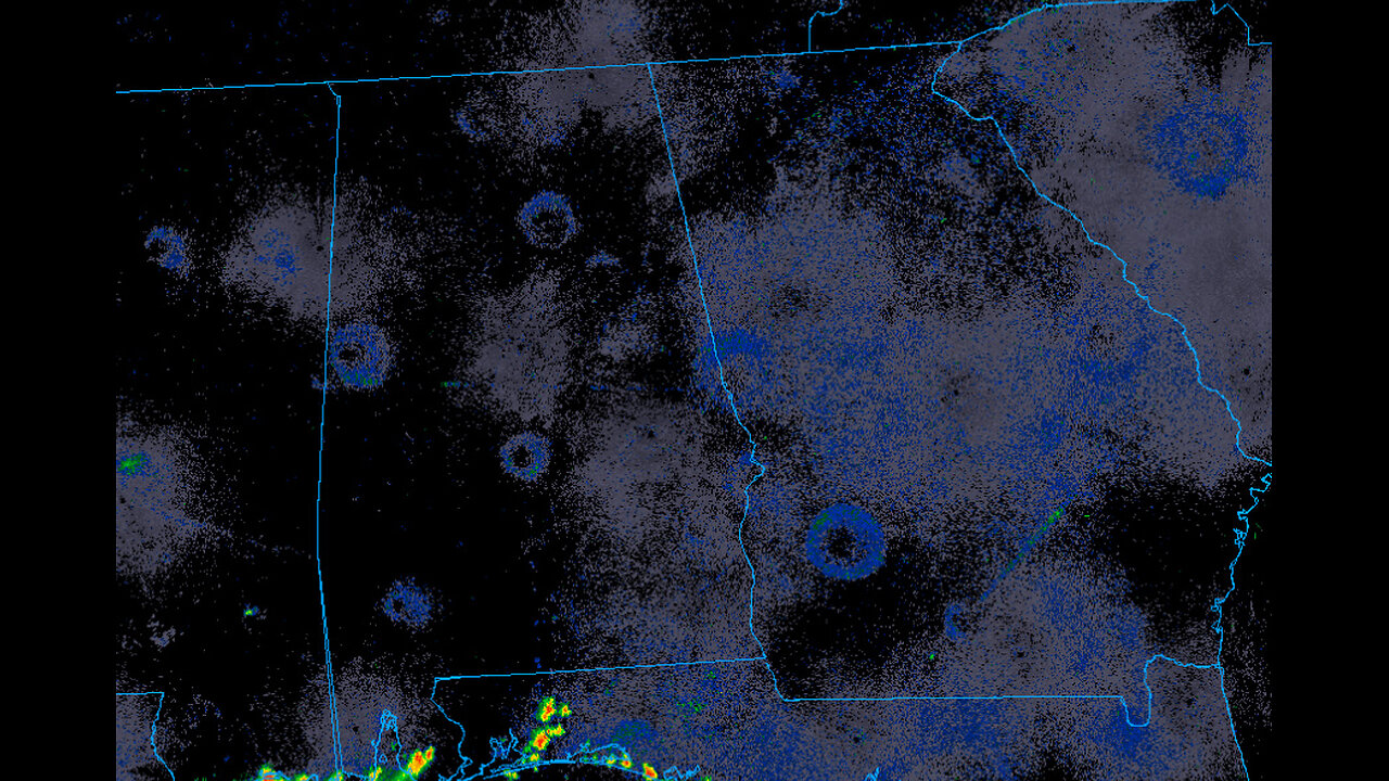 Very Unusual Radar Signals Southeastern United States! Can Cell Towers Control Our Weather? π