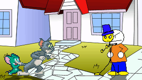 MUGEN - Tom & Jerry vs. Bob & Cartoon Guy - Download