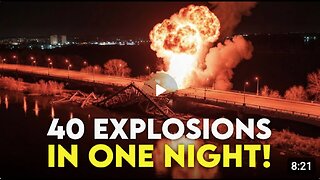 Shocking! Russia Just Destroyed Ukraine’s KEY Bridge Overnight!