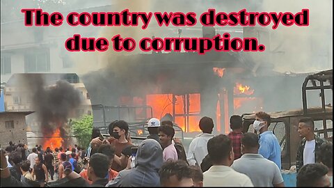 The country was destroyed due to corruption.