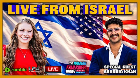 LIVE FROM ISRAEL | LIVE WITH HANNAH FAULKNER 12.31.25 4PM