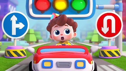 Baby Learns Traffic Rules | Safety Rules for Kids | Nursery Rhymes & Kids Songs | BabyBus