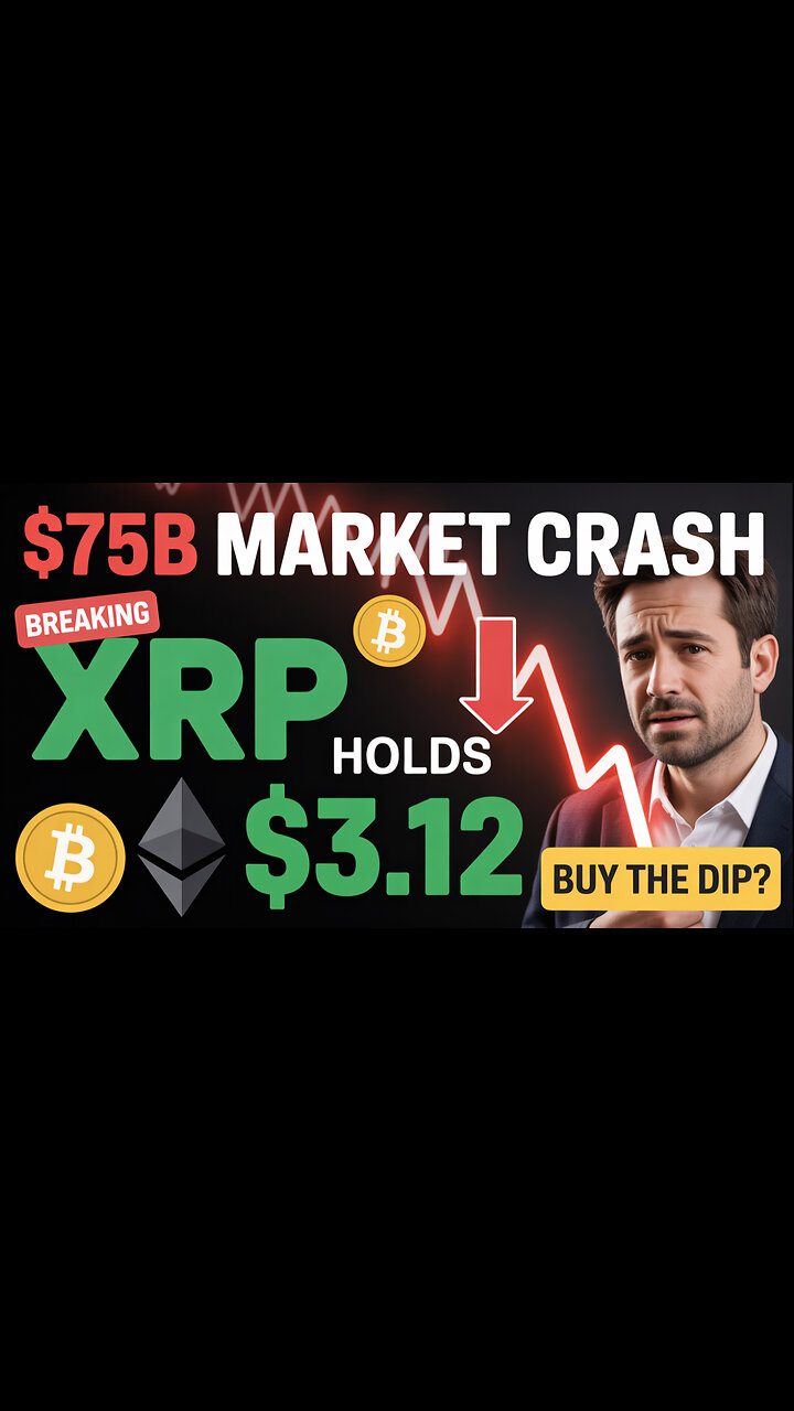 CRYPTO CRASH: $75B Wiped Out But XRP SURGES 6% - Altcoin Season Loading?