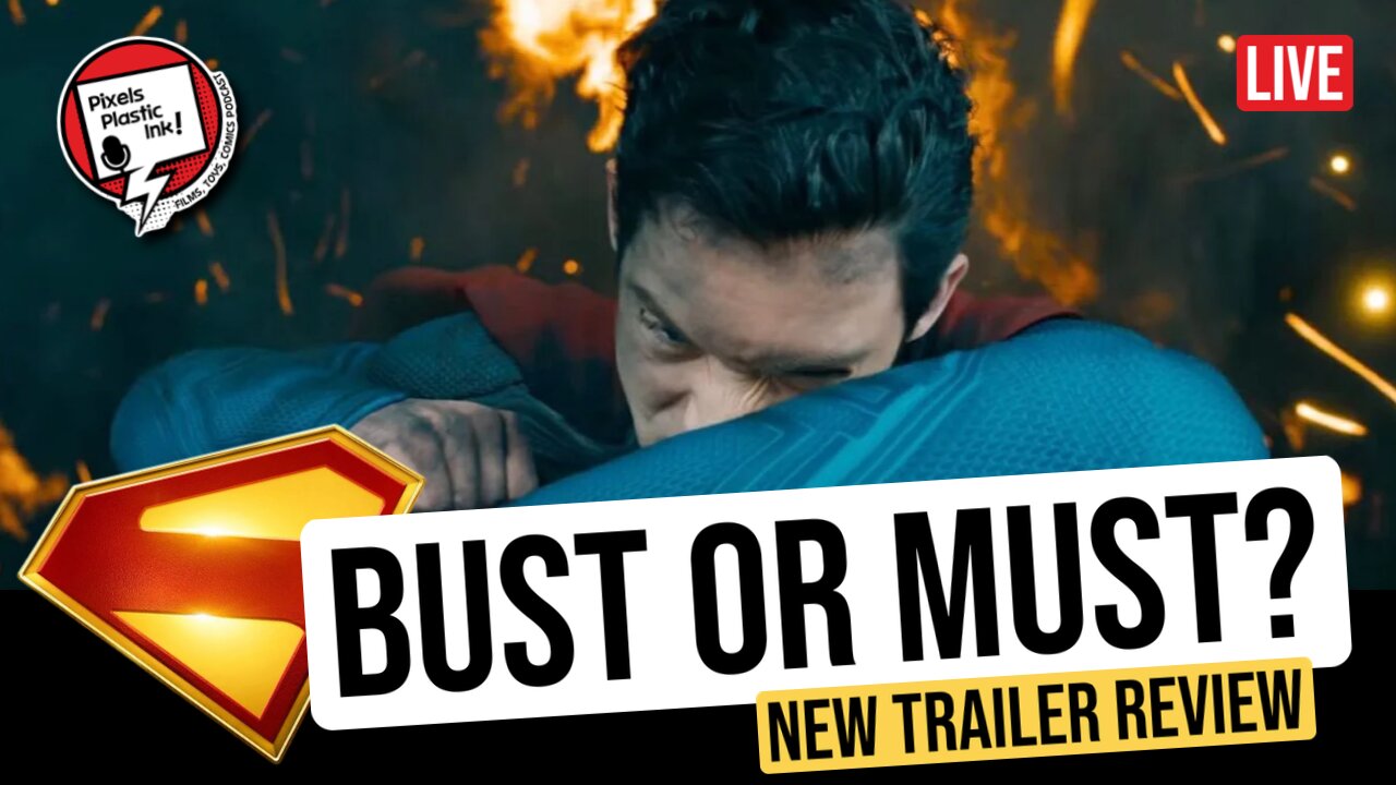 Superman Trailer Breakdown, Jessica Jones Returns & McFarlane Toys News | Pixels, Plastic, Ink!