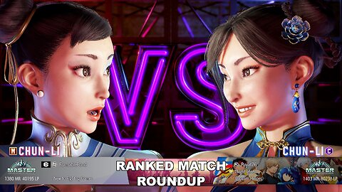 Kuya Kalbo SF6 Ranked Match Roundup. Chun Li Master Rank [Hori Fight Stick]