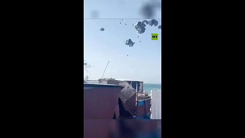 Israel resumes AID AIRDROPS over Gaza