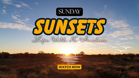 NT Free Camping Gold | Ghan Sunset That'll Leave You Speechless