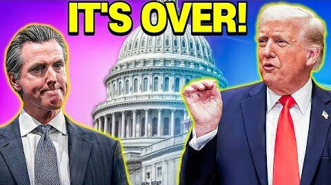 BOOM! Gavin Newsom SCHEME Backfires —Donald Trump CATCHES Him Just in Time!