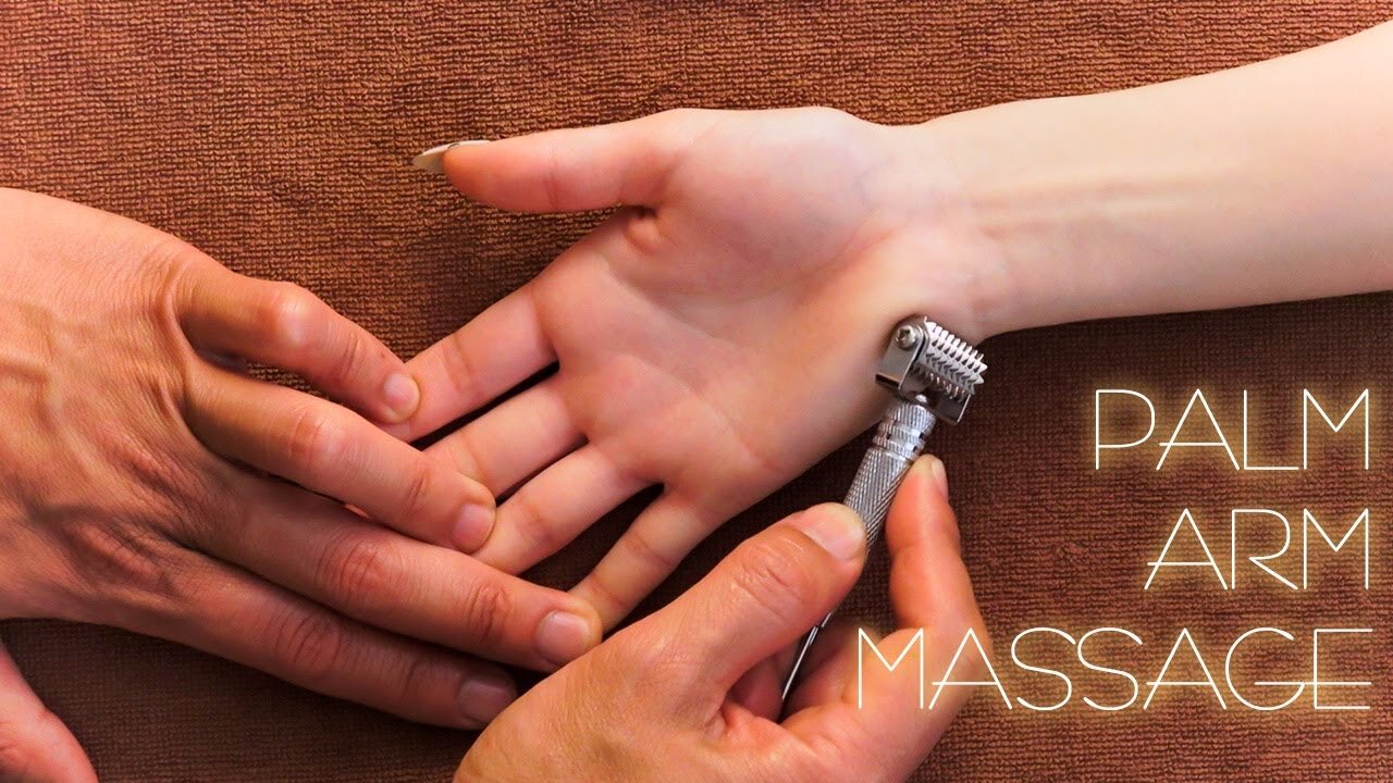 手と腕のマッサージ音で眠くなる ¦ The massaging sounds of your palms and arms put me to sleep