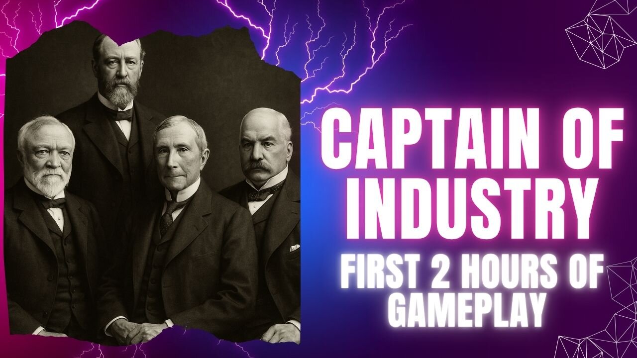 Captain of Industry - First Two Hours of Gameplay