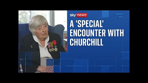 WWII veteran recalls special chance encounter with Winston Churchill