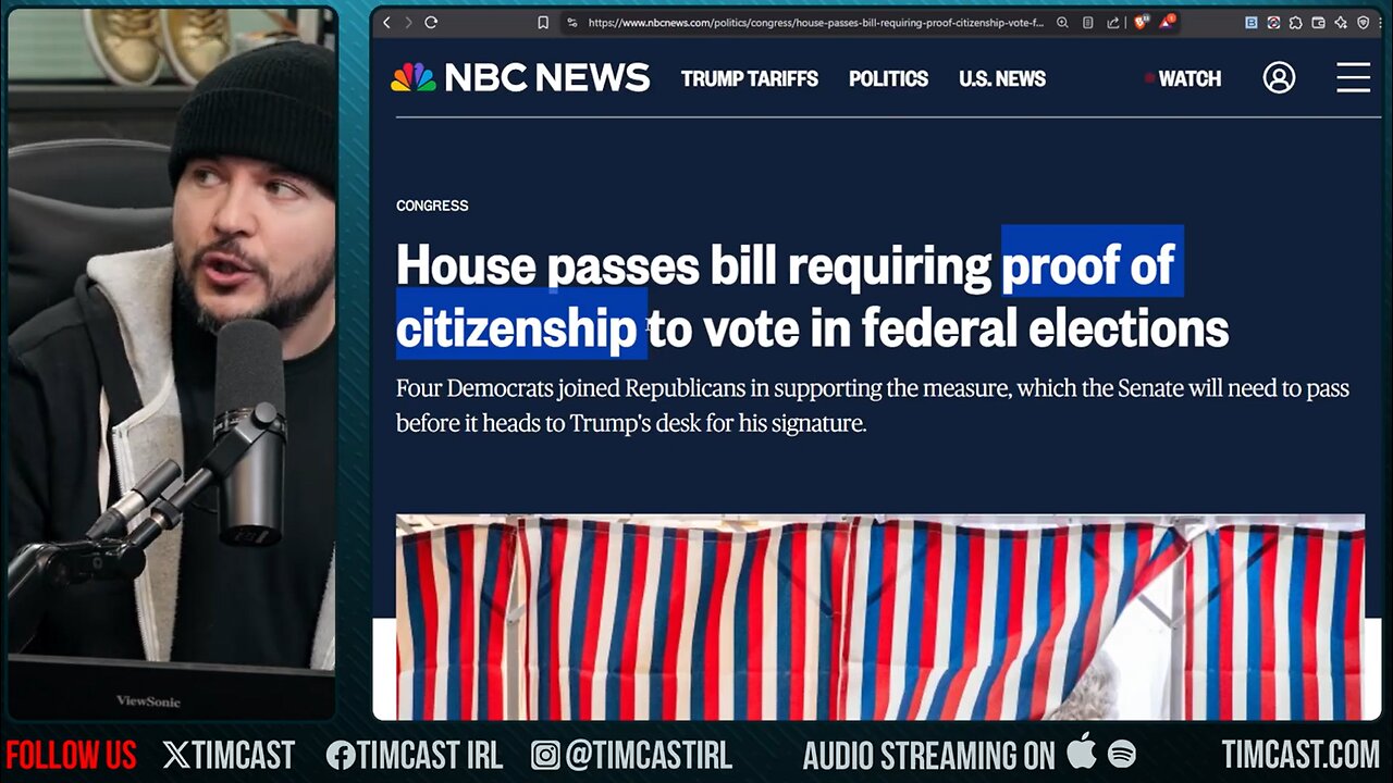 GOP Passes SAVE ACT, Citizenship Proof REQUIRED TO VOTE, Trump Budget Bill Advances In HUGE WIN