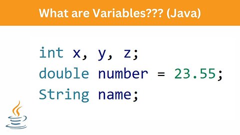 What are Variables??? | Java