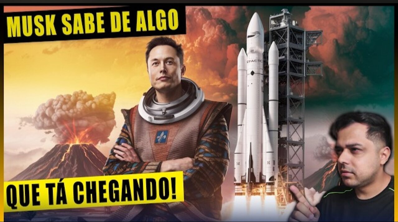 É Por Isso que Elon Musk CORRE CONTRA o TEMPO! Ele SABE DE ALGO!