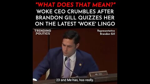 Brandon Gill grills CEO