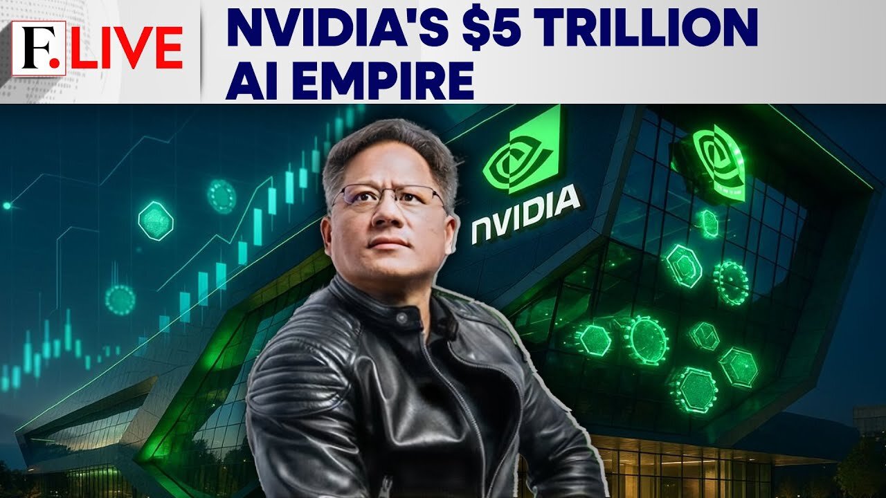 Nvidia Becomes First $5 Trillion Company On AI Boom; Apple, Microsoft Close By | Firstpost Live