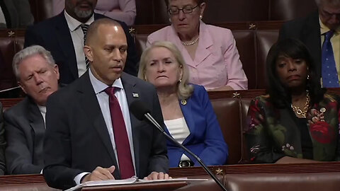 NAP TIME: Hakeem Jeffries Puts Dems To Sleep While He Whines About The Big Beautiful Bill