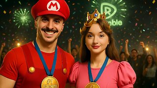 This is what winning looks like - Gaming on Rumble Fortnite Tournament with GlamourX