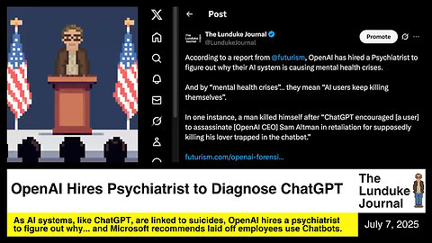 OpenAI Hires Psychiatrist to Diagnose ChatGPT