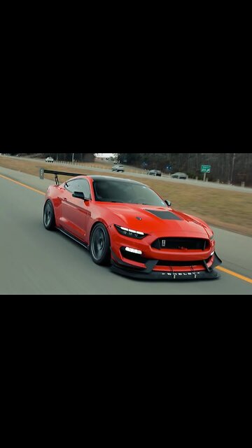 Flat plane crank v8 on the gt350 sounds so good