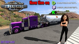 🔴 [FR/ENG] 🚚 Freight Haul Marathon | 4-Hour ATS Run — Text Chat Welcome ! 🚚 !wheel💜 Oct RCP #30