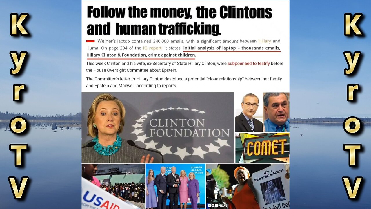 Seuraa rahat - Clintonit ja ihmiskauppa (suomenkielinen tekstitys)