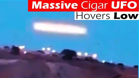 Massive Spaceship Hovering at Low Altitude in Paita Peru