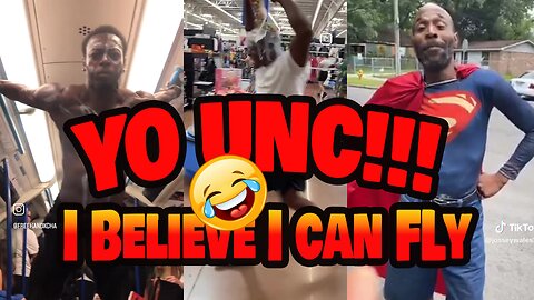 "Yo Unc's Epic Fail: 'I Believe I Can Fly'... But Gravity Said NOPE! 🛑😂