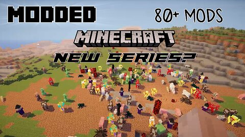 Minecraft Modded Survival (+80 Mods) | A NEW SERIES?!