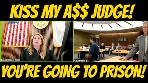 Defendant Mouths Off to Judge And Gets 6 YEARS in Prison