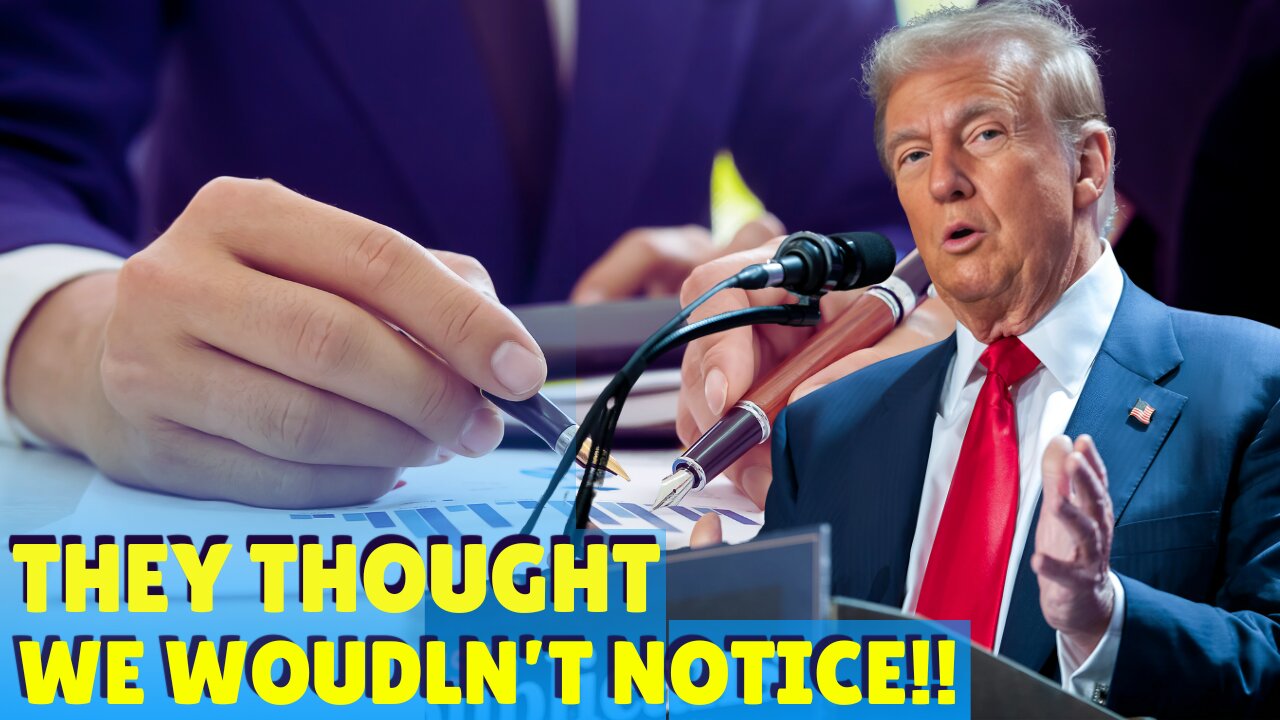 BREAKING: Trump CAUGHT RED-HANDED in a NIGHTMARE Scheme!