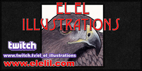 Drawing a Hawk in Pastel