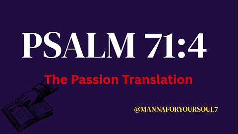 Psalm 71:4 | Powerful Prayer for Deliverance from Wickedness & Cruelty (Finding God's Justice)