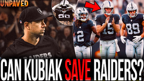 Can Klint Kubiak SAVE The Las Vegas Raiders? | UNPAVED
