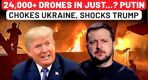 Ukraine’s Last Breath Russia's 24000-Drone Storm Chokes Kyiv, Sends Chilling Message to Trump
