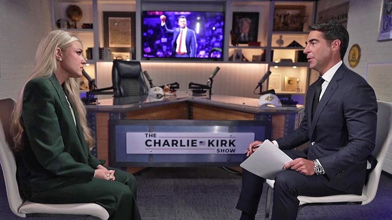 Erika Kirk Joins 'Jesse Watters Primetime' for Her First TV Interview Since Charlie's Assassination