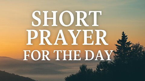 Short Prayer for the Day They Don’t Want You to Say 🙏 (Peace Starts Here)