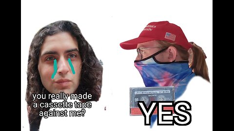 I made an audio cassette against @lovewavesthetic